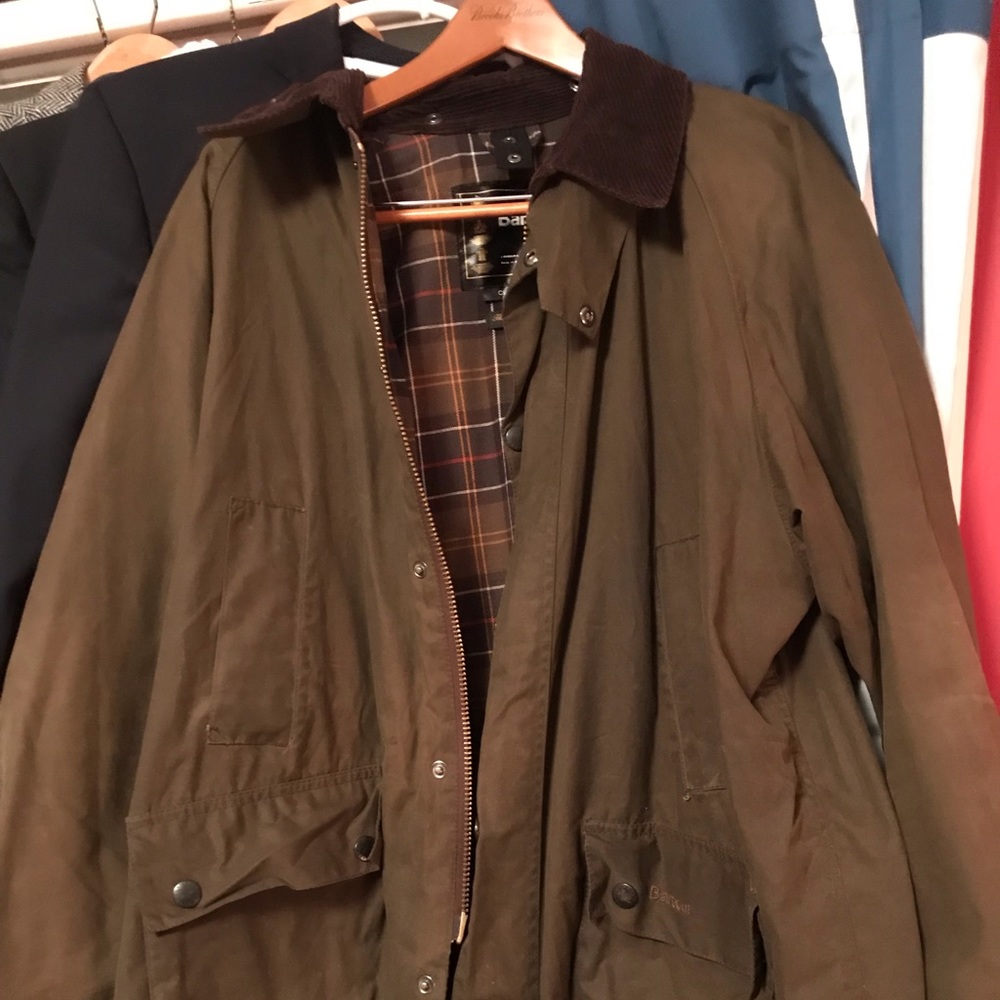 Barbour Bedale Olive Jacket